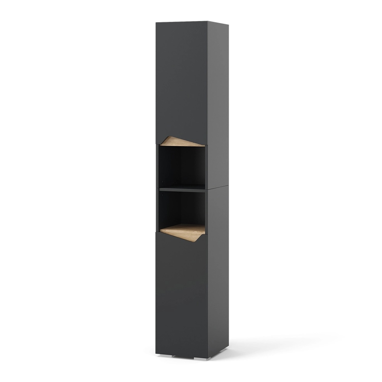 Vicco Hochschrank Marelle, Anthrazit/Anthrazit, 30 x günstig online kaufen