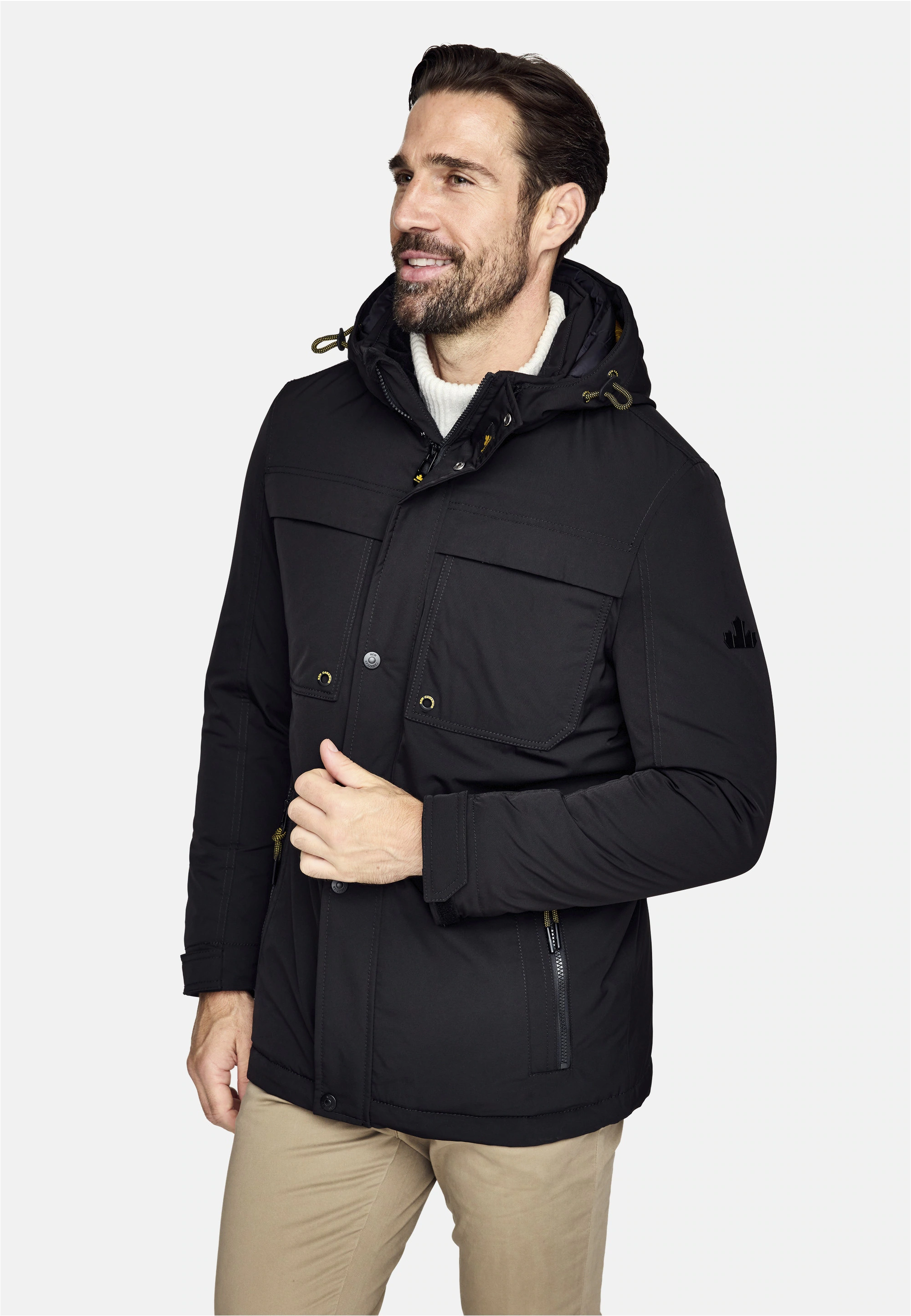 New Canadian Outdoorjacke "CO-3", mit Fleece-Einsatz am Innenkragen günstig online kaufen