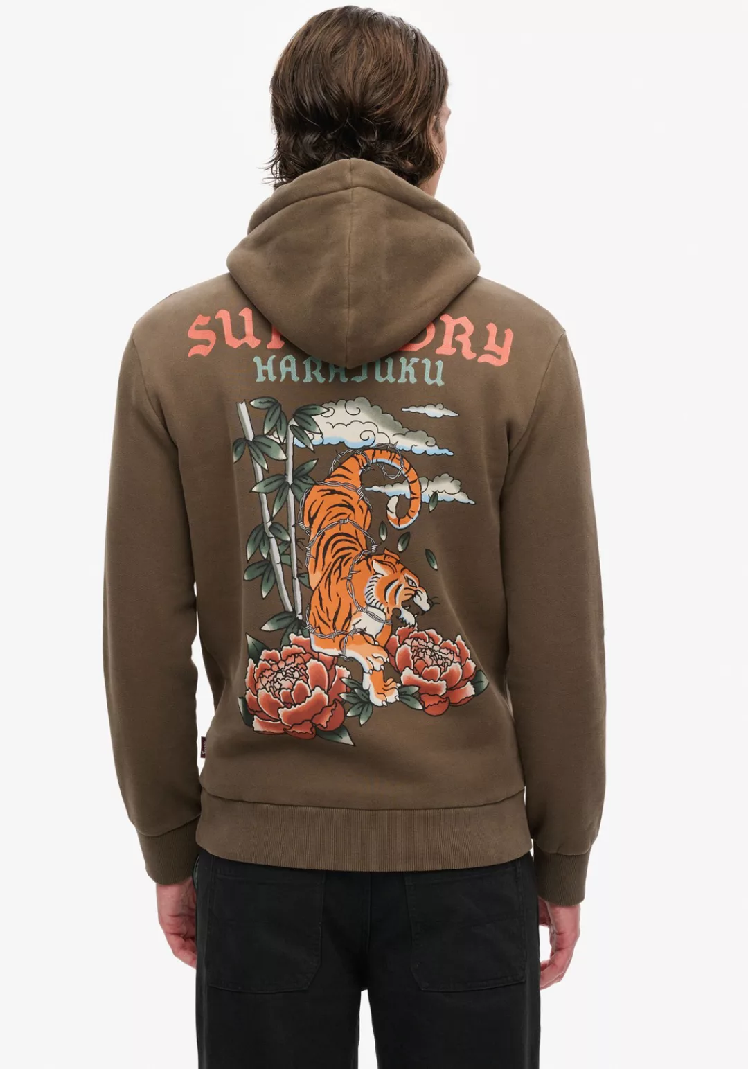 Superdry Kapuzensweatshirt "TATTOO GRAPHIC HOODIE" günstig online kaufen