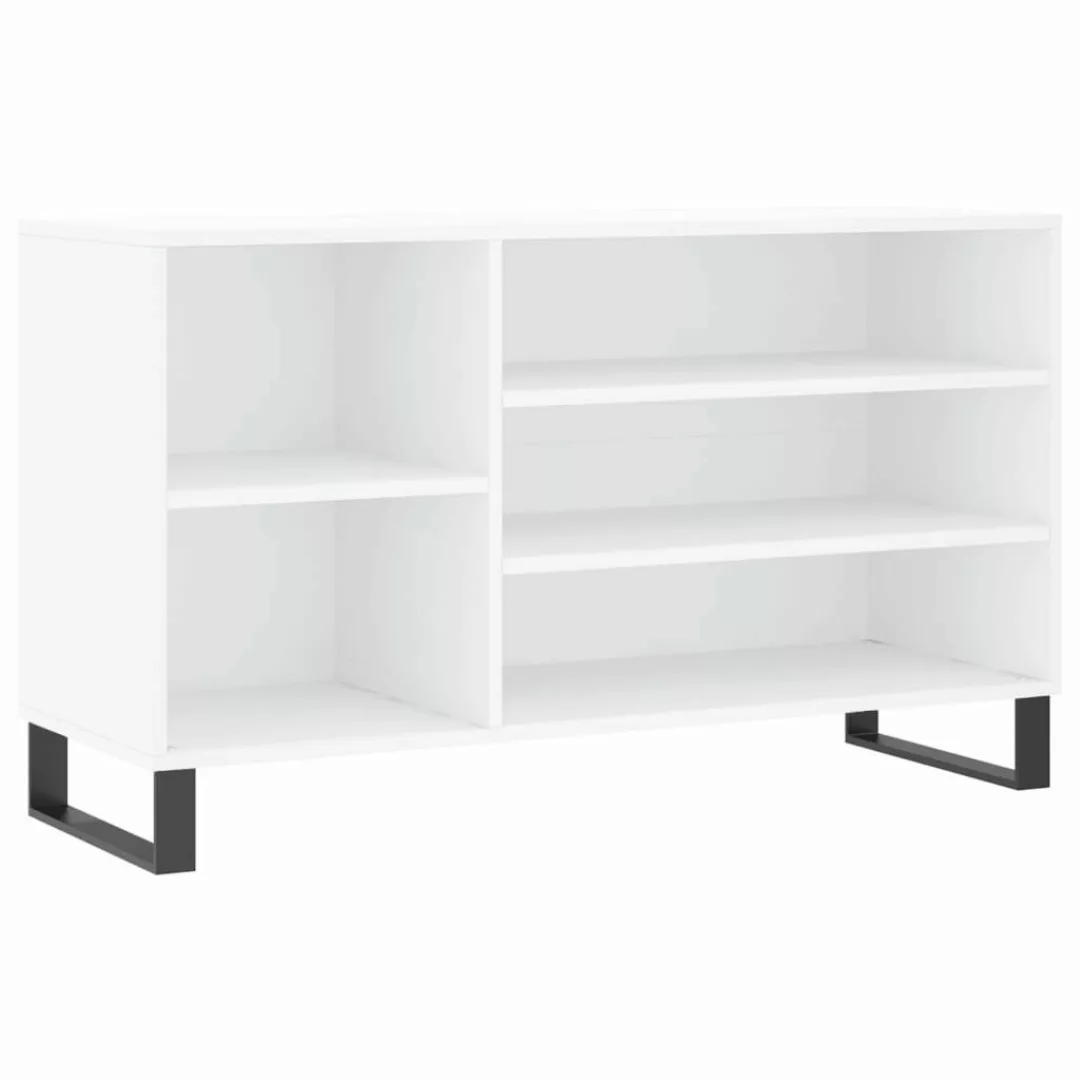 vidaXL Schuhregal Schuhregal Weiß 102x36x60 cm günstig online kaufen
