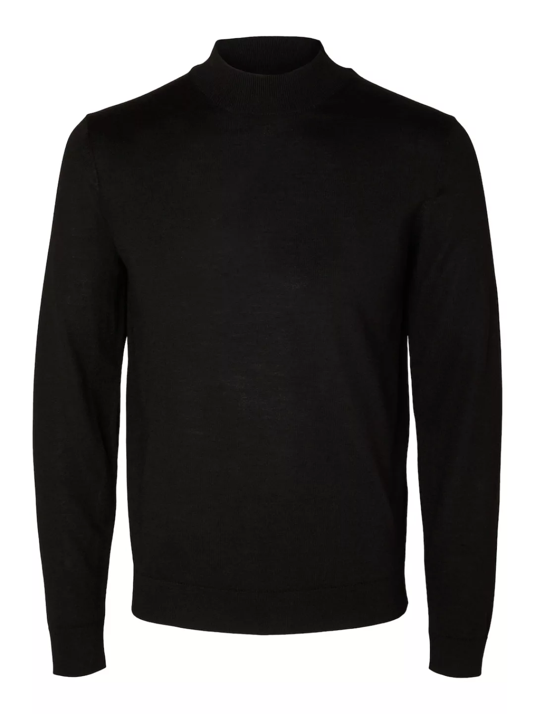 SELECTED HOMME Strickpullover SLHTOWN MERINO COOLMAX KNIT MOCK B NOOS günstig online kaufen