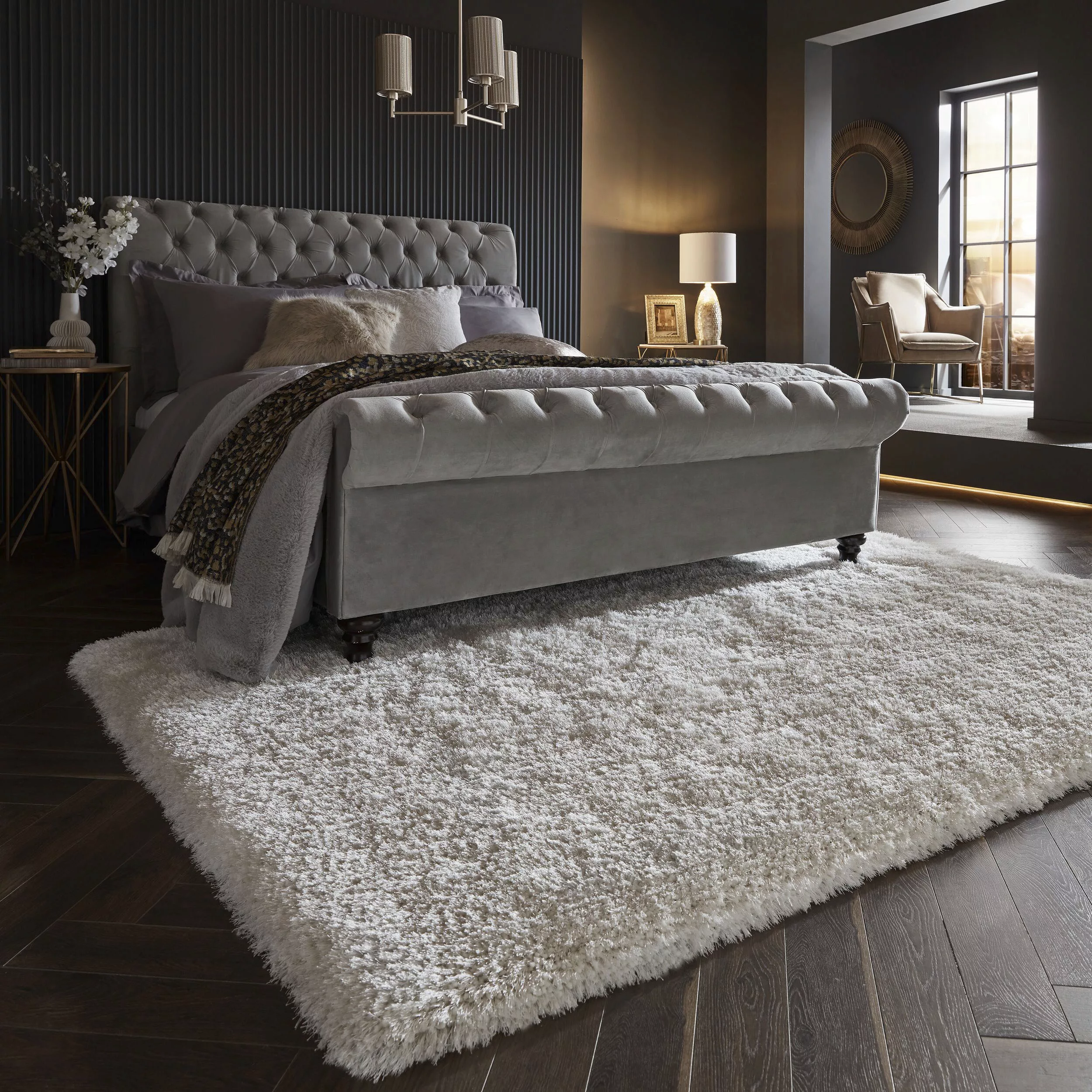 FLAIR RUGS Hochflor-Teppich »Pearl«, rechteckig günstig online kaufen