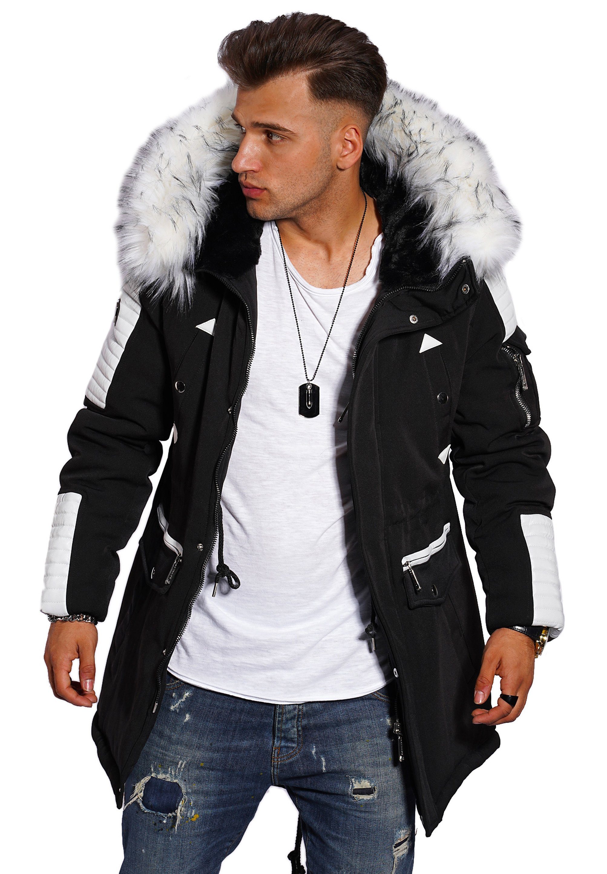 Style-Division Parka S2HOLMSBU Parka Lang Puffer günstig online kaufen