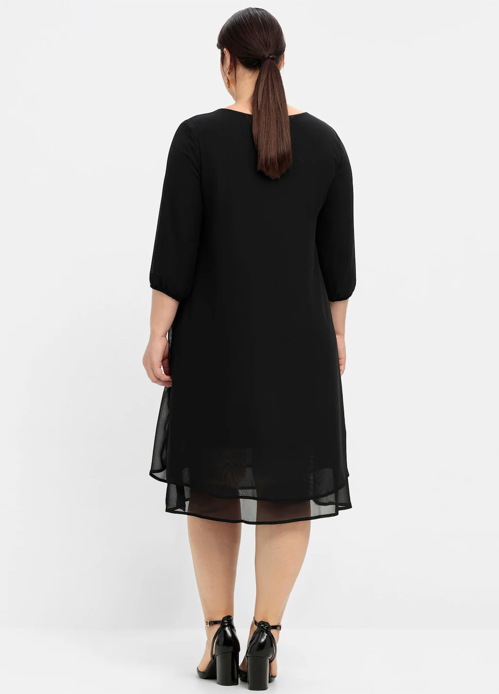 Sheego Chiffonkleid "Chiffonkleid" günstig online kaufen