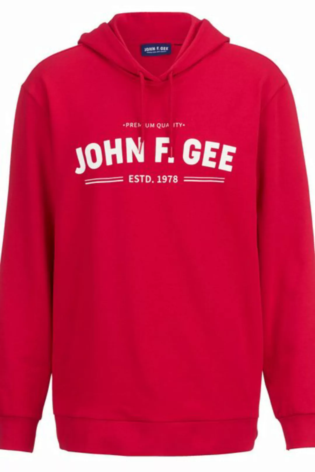 John F. Gee Sweatshirt Sweatshirt aus reiner Baumwolle günstig online kaufen