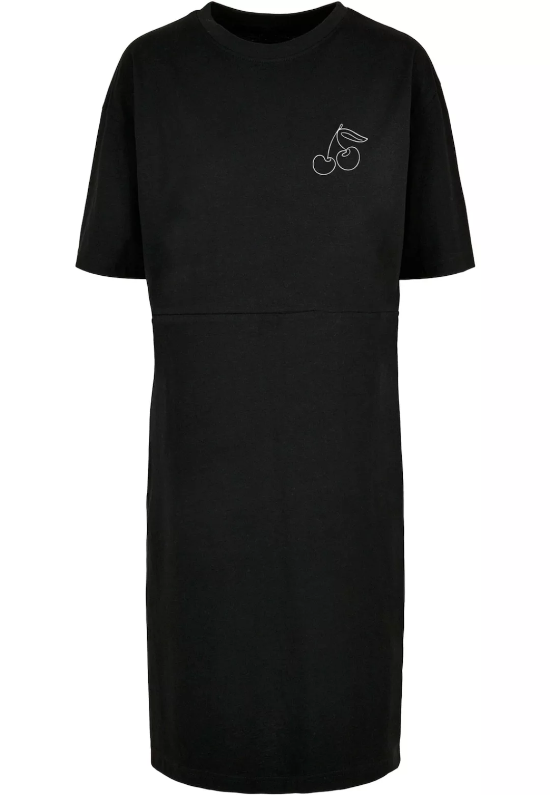 Merchcode Shirtkleid "Merchcode Damen Ladies Cherry Oversized Slit Dress", günstig online kaufen