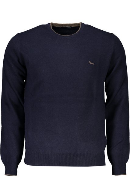 Harmont & Blaine Strickpullover Eleganter Herrenpullover Blau - Langarm, Ru günstig online kaufen