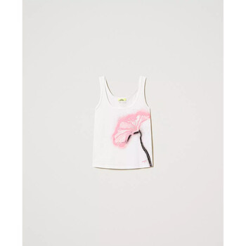 Twin Set  3/4 Jeans TOP A CANOTTA MYFO CON STAMPA Art. 251AQ2140 günstig online kaufen