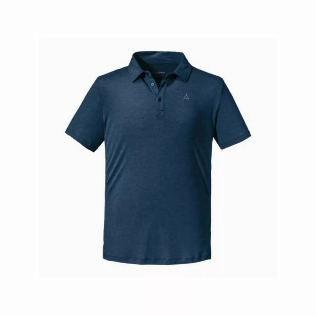 Schöffel Poloshirt blau regular fit (1-tlg) günstig online kaufen