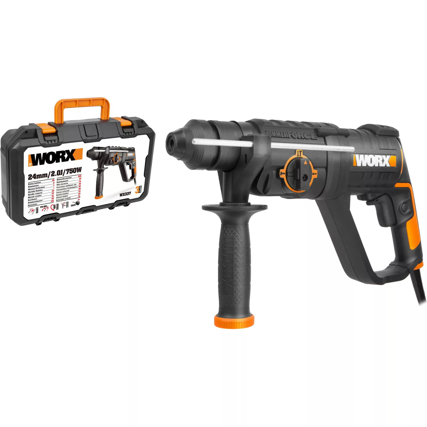 Worx 750 W Bohrhammer WX337 günstig online kaufen