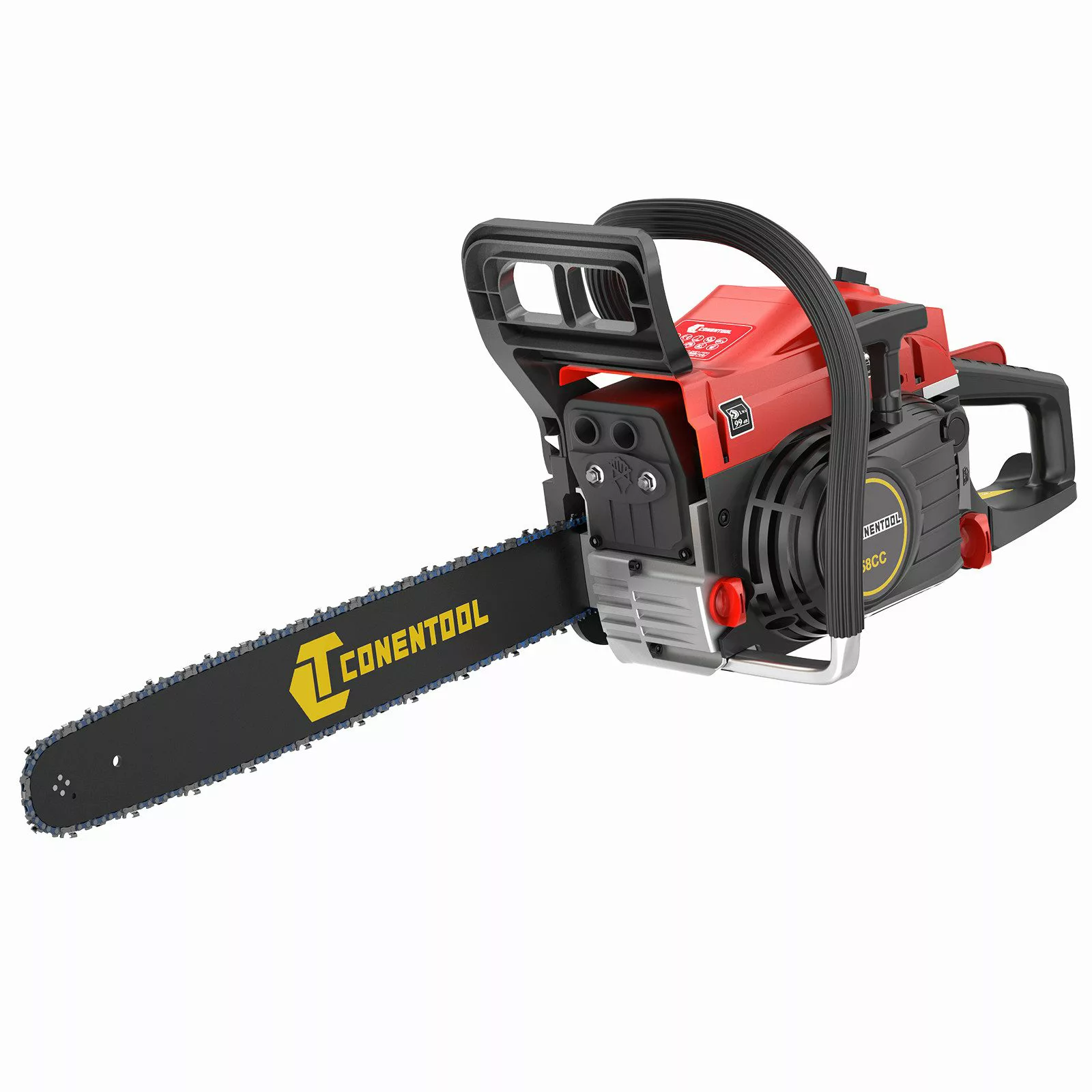 CONENTOOL Benzin-Kettensäge 58cc, 45 cm Schwertlänge, günstig online kaufen