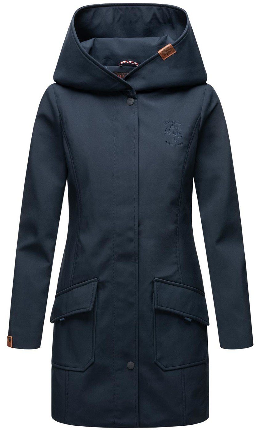Marikoo Softshelljacke Mayleen mit großer Kapuze günstig online kaufen