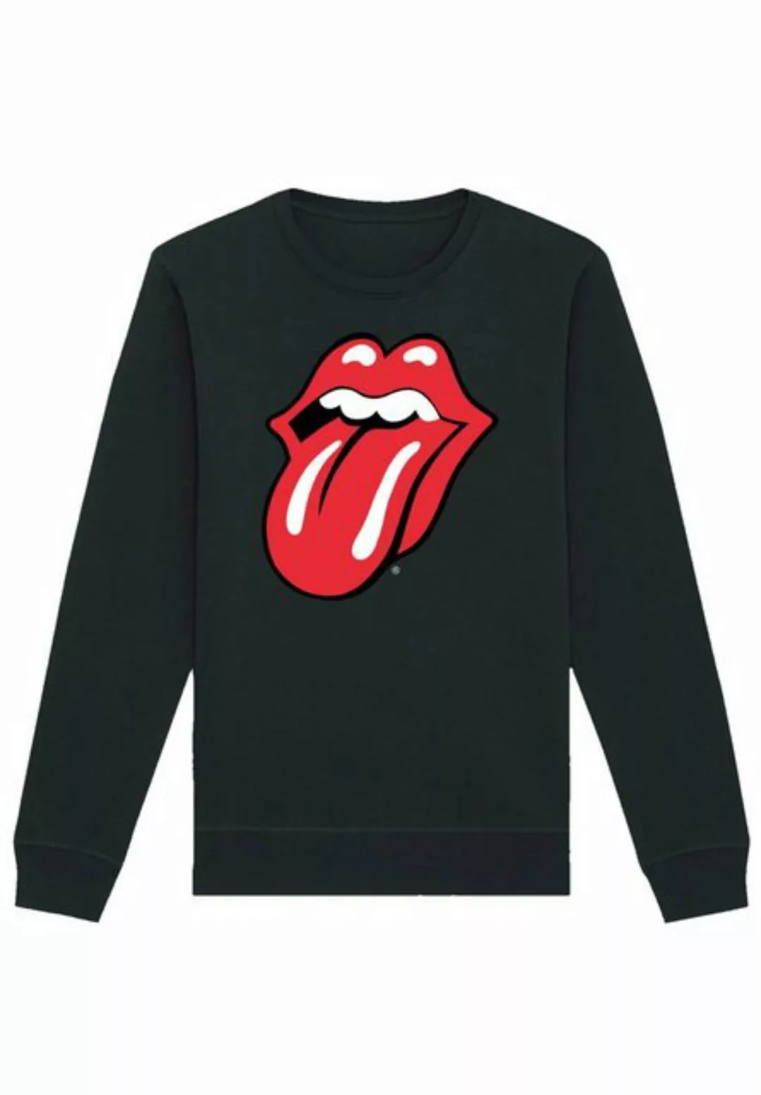 F4NT4STIC Sweatshirt The Rolling Stones Classic Zunge Print günstig online kaufen