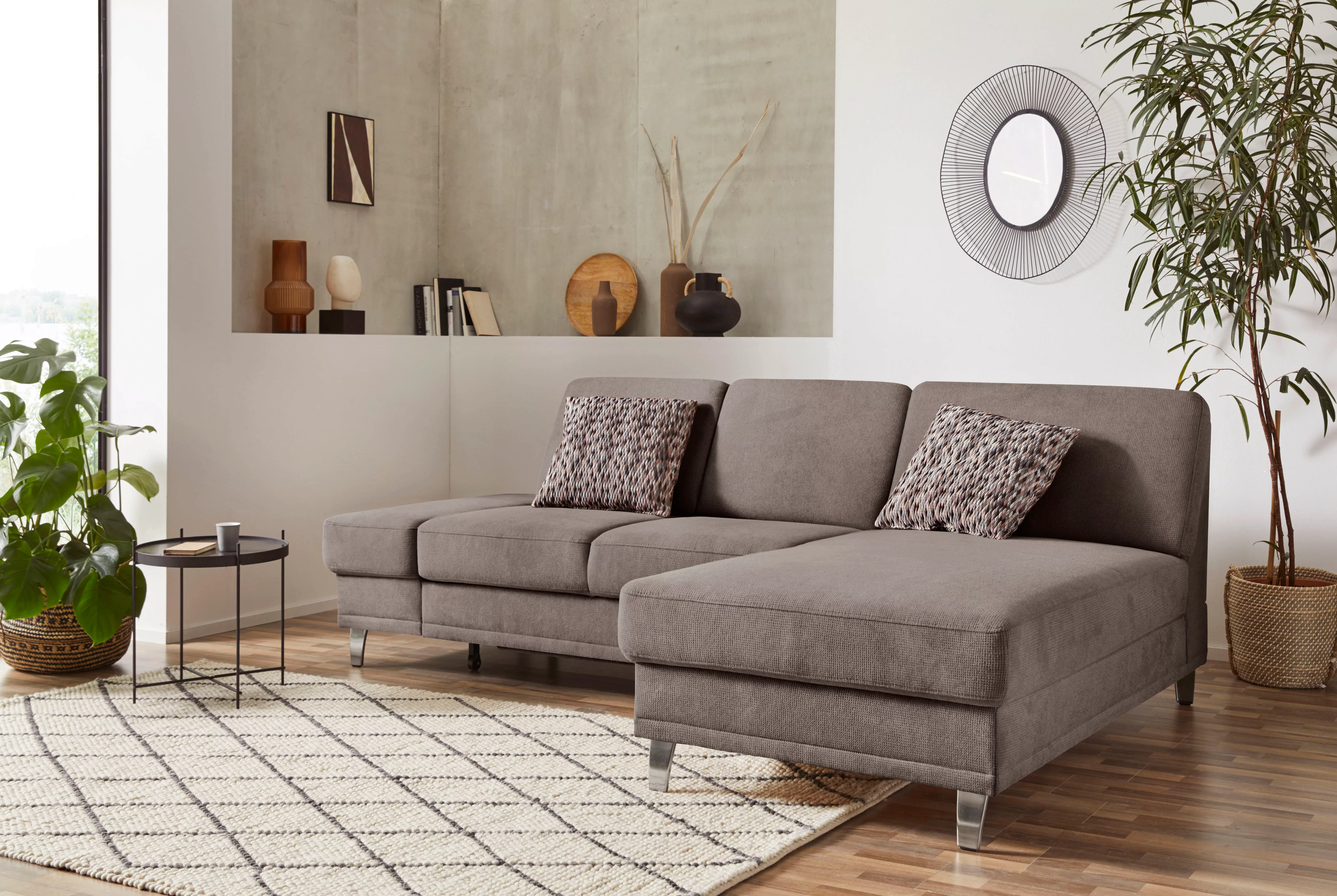 sit&more Ecksofa "Clio L-Form", wahlweise mit Bettfunktion oder Vorziehsitz günstig online kaufen