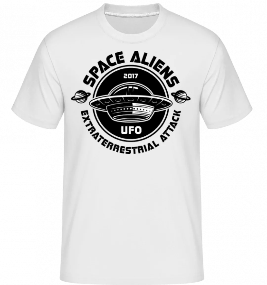 Aliens Ufo Attack · Shirtinator Männer T-Shirt günstig online kaufen