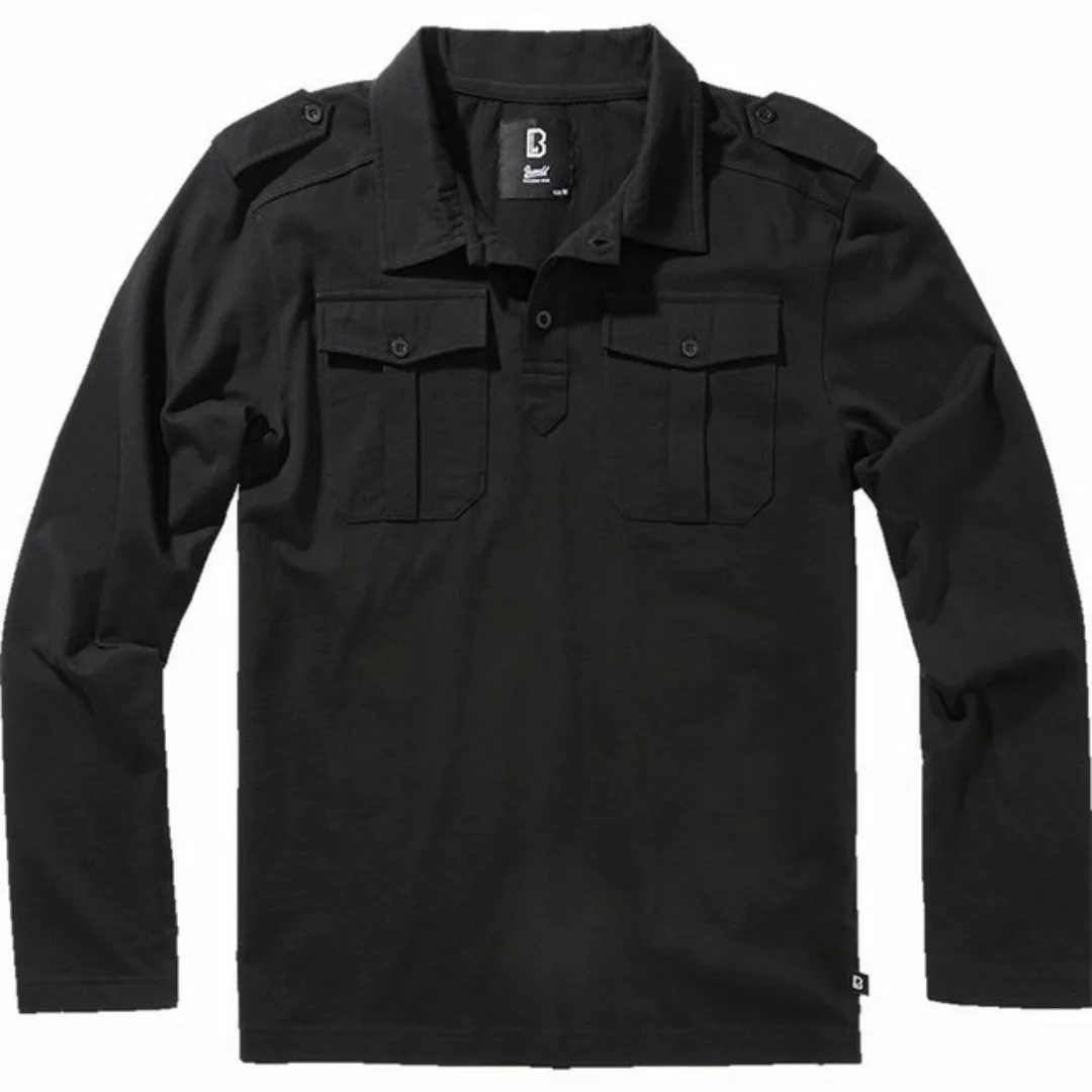 Brandit Langarmshirt Brandit Jersey Poloshirt Willis Langarm günstig online kaufen