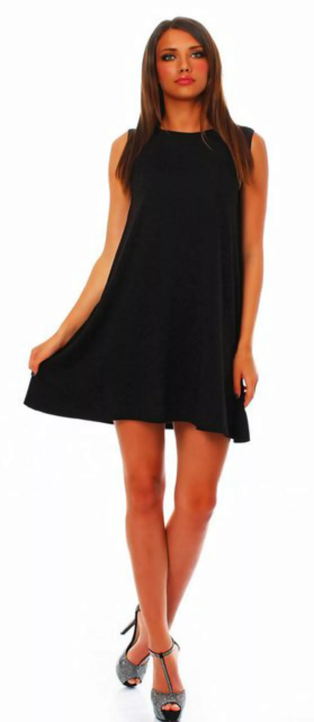 Mississhop A-Linien-Kleid A-Linien-Kleid Elegantes A-Linien Mini-Kleid 9001 günstig online kaufen