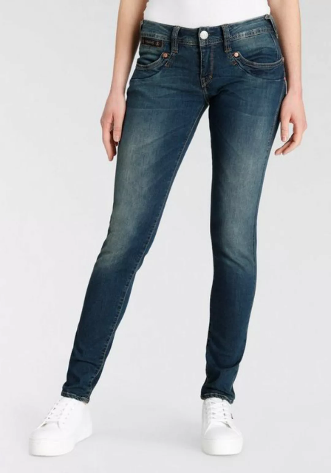 Herrlicher Röhrenjeans Jeans Piper Slim Organic Denim umweltfreundlich dank günstig online kaufen