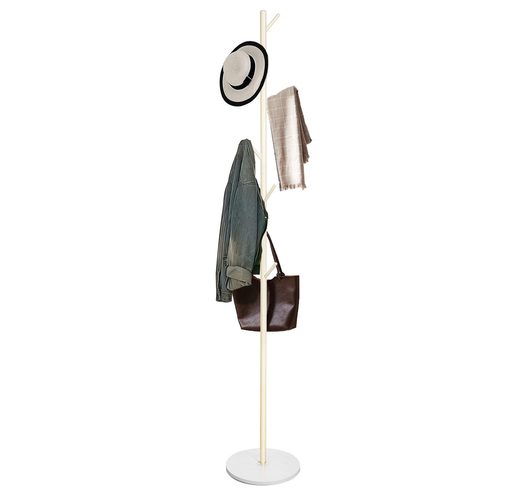 ElitVita Garderobenständer 180cm Jackenständer Standgarderobe, mit günstig online kaufen
