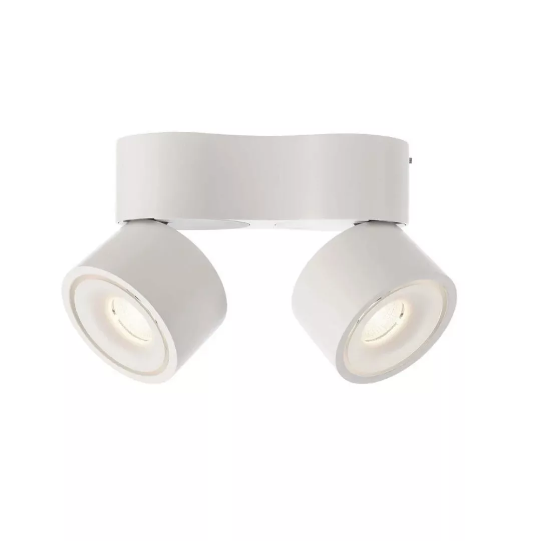 LED Deckenleuchte Uni II Mini Double in Weiß 2x 7,5W 980lm günstig online kaufen