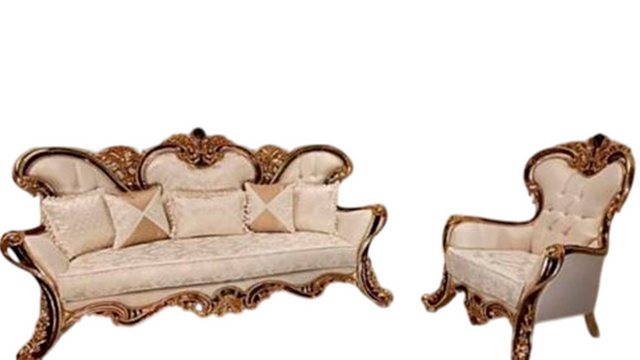 Xlmoebel Sofa Klassische Chesterfield Sofa-Set 3+1 Plätze Barock Design Neu günstig online kaufen