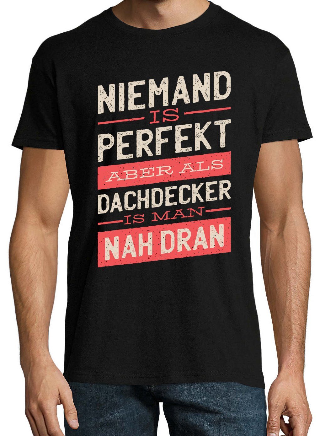 Youth Designz T-Shirt Dachdecker Herren Shirt günstig online kaufen