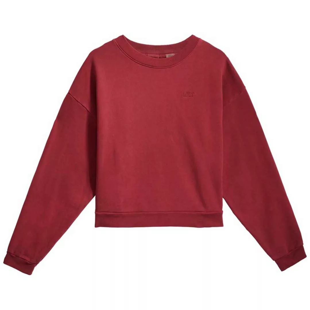 Levi´s ® Diana Crew Sweatshirt XS Biking Red günstig online kaufen