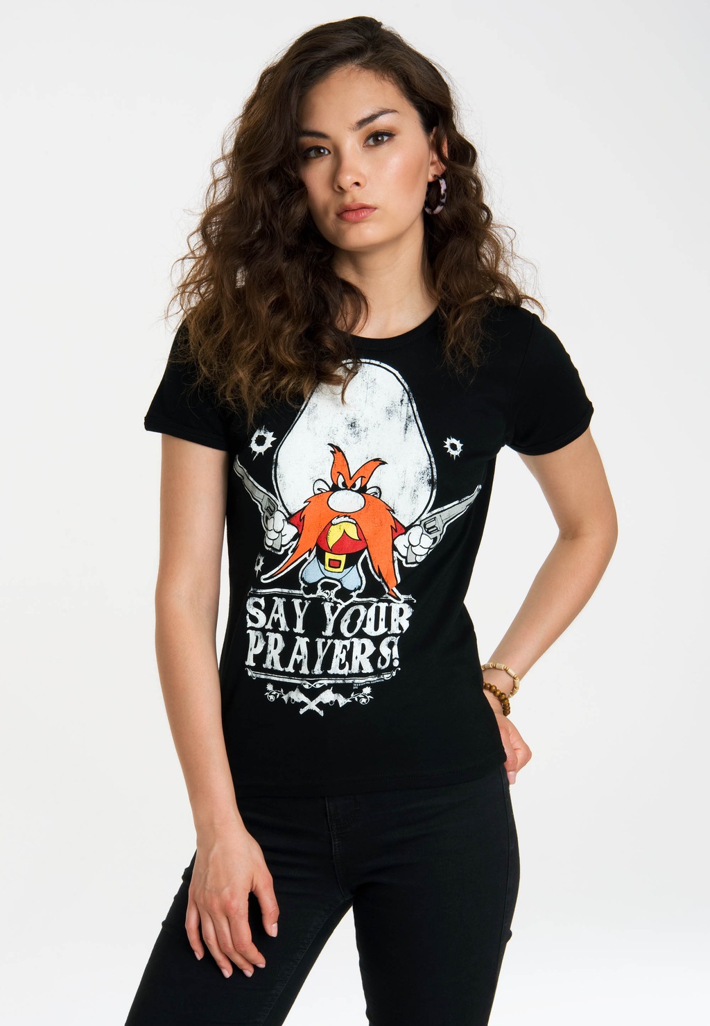 LOGOSHIRT T-Shirt "Looney Tunes – Say Your Prayers", mit lizenzierten Origi günstig online kaufen