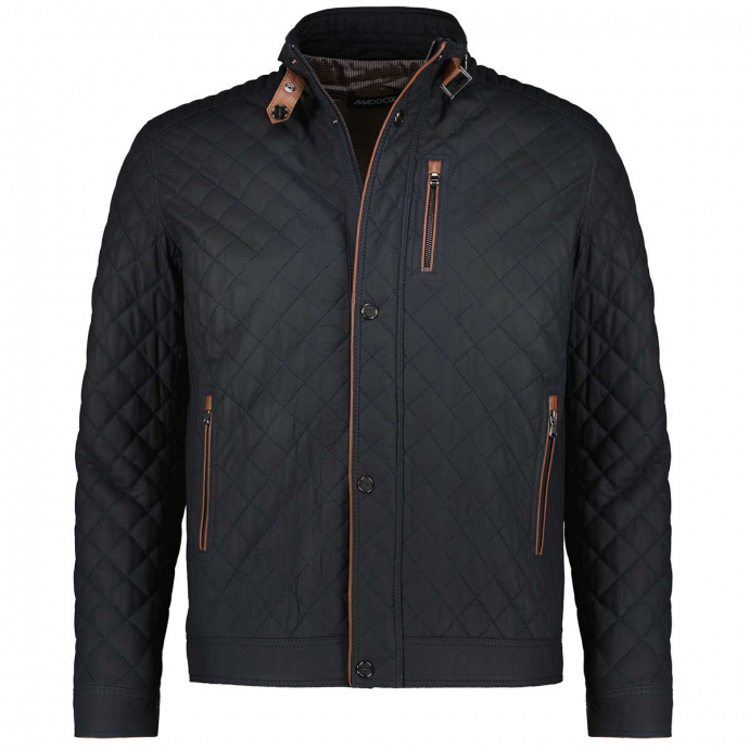 Maddox Gesteppte Lederjacke im sportlichen Blouson-Stil günstig online kaufen