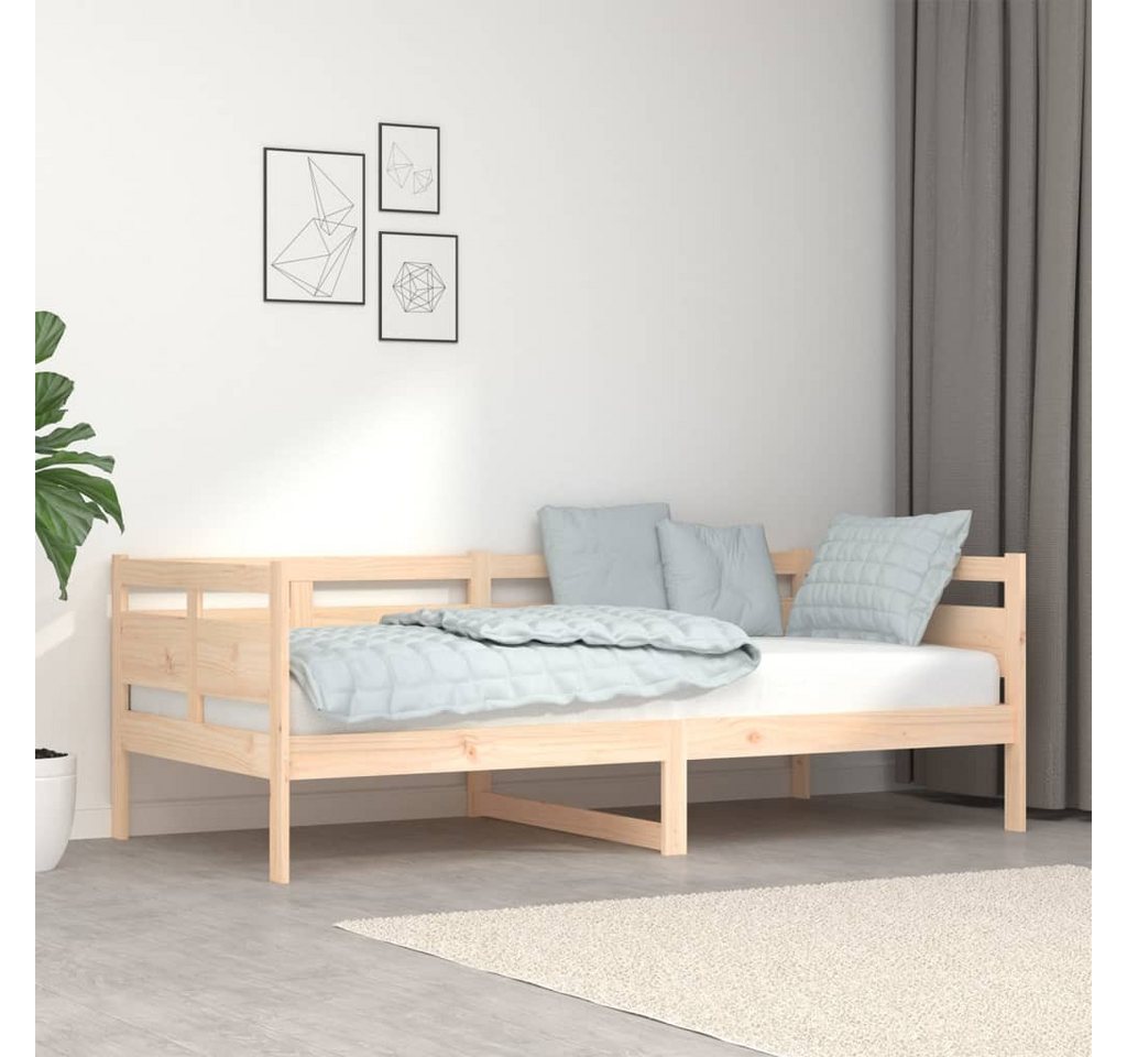 vidaXL Bett, Tagesbett Massivholz Kiefer 90x190 cm günstig online kaufen