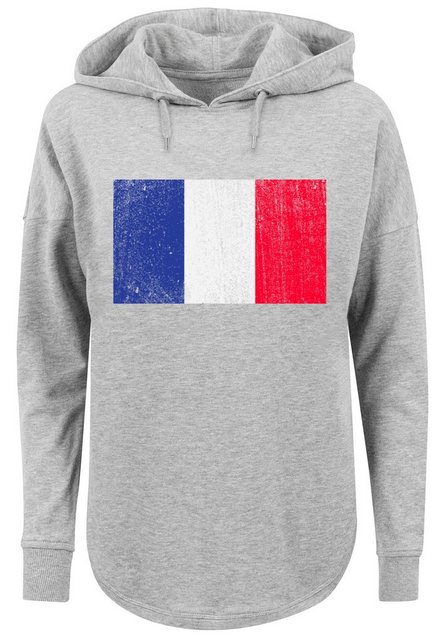 F4NT4STIC Kapuzenpullover France Frankreich Flagge distressed Print günstig online kaufen