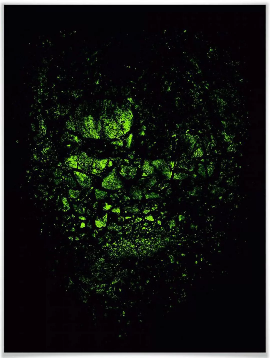 Wall-Art Poster "Nicebleed Marvel Hulk Kunstdruck", Comic, (1 St.), Poster günstig online kaufen