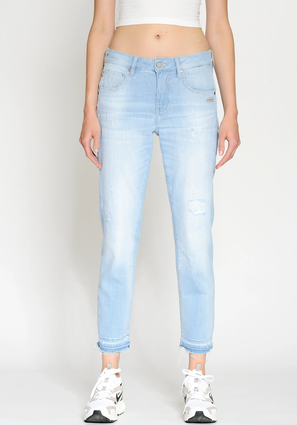 GANG Straight-Jeans "94RUBINA", Cropped - Straight fit günstig online kaufen