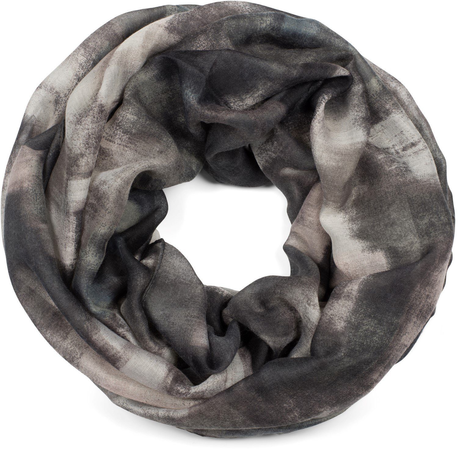 styleBREAKER Loop Loop Schal mit buntem günstig online kaufen