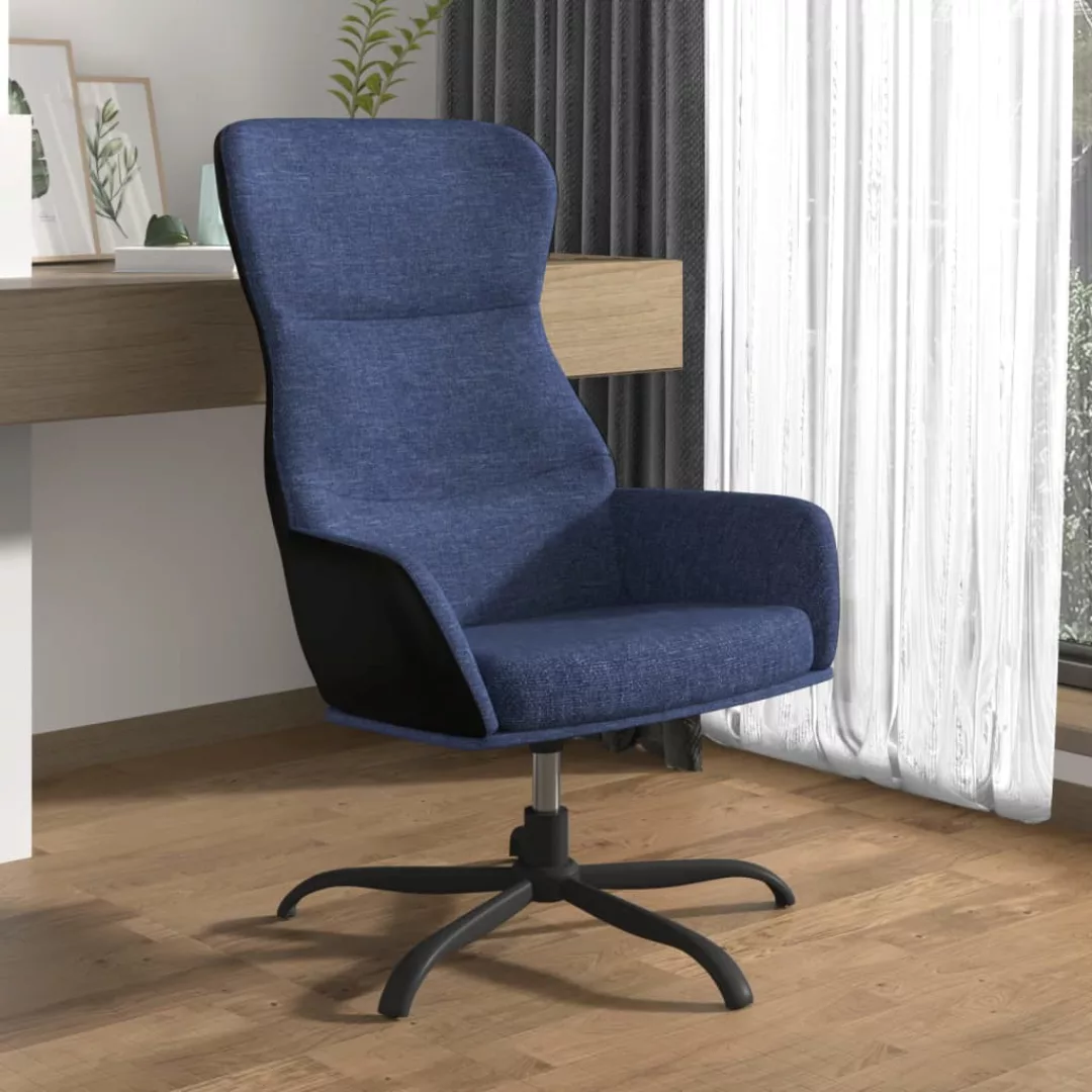 Vidaxl Relaxsessel Blau Stoff günstig online kaufen