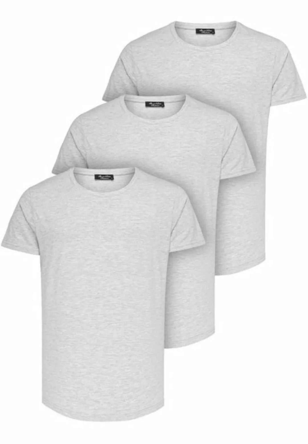 Amaci&Sons T-Shirt 3. TACOMA 3er-Pack T-Shirts (3er-Pack) Herren Basic Over günstig online kaufen