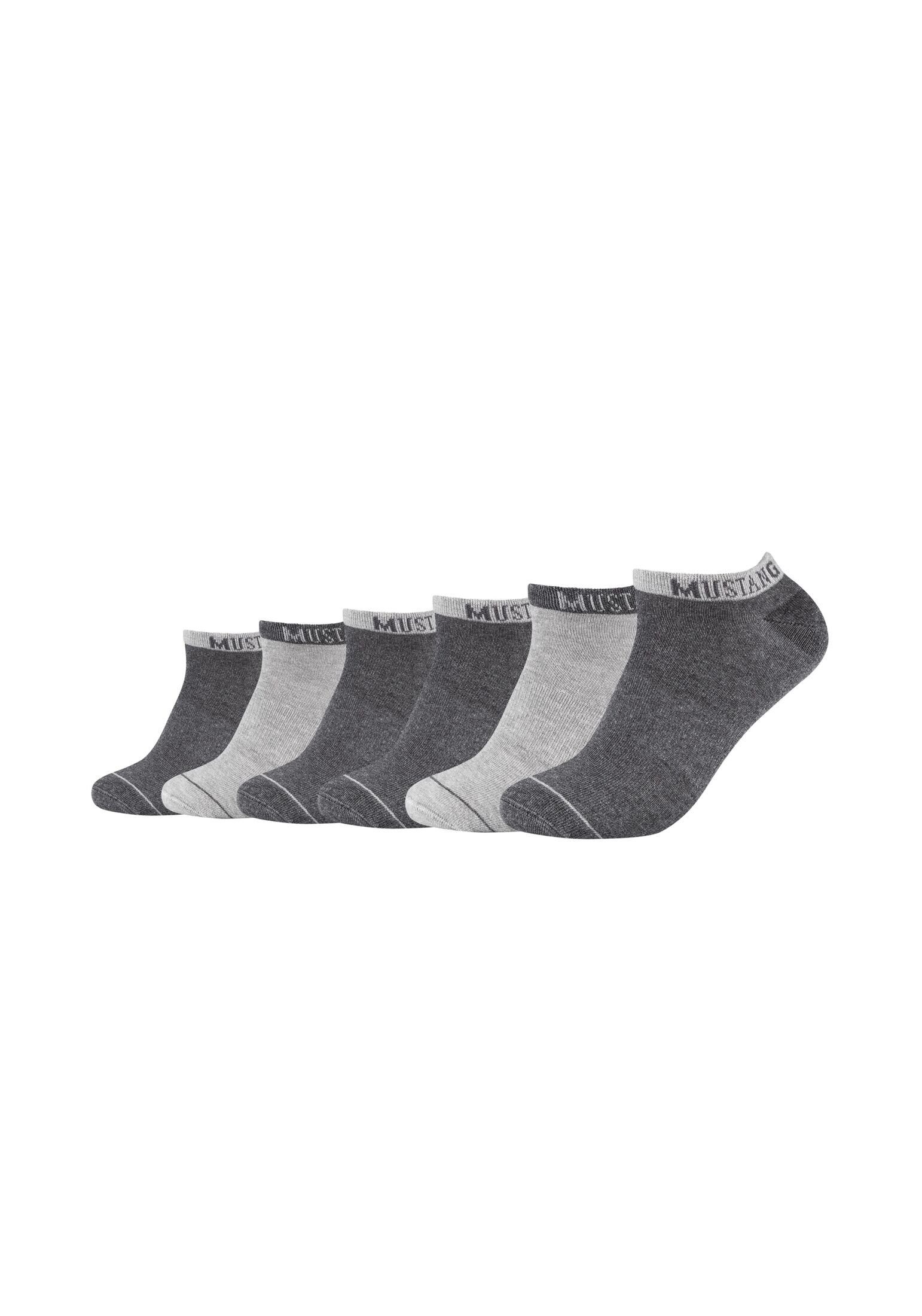 MUSTANG Sneakersocken "Sneakersocken 6er Pack" günstig online kaufen