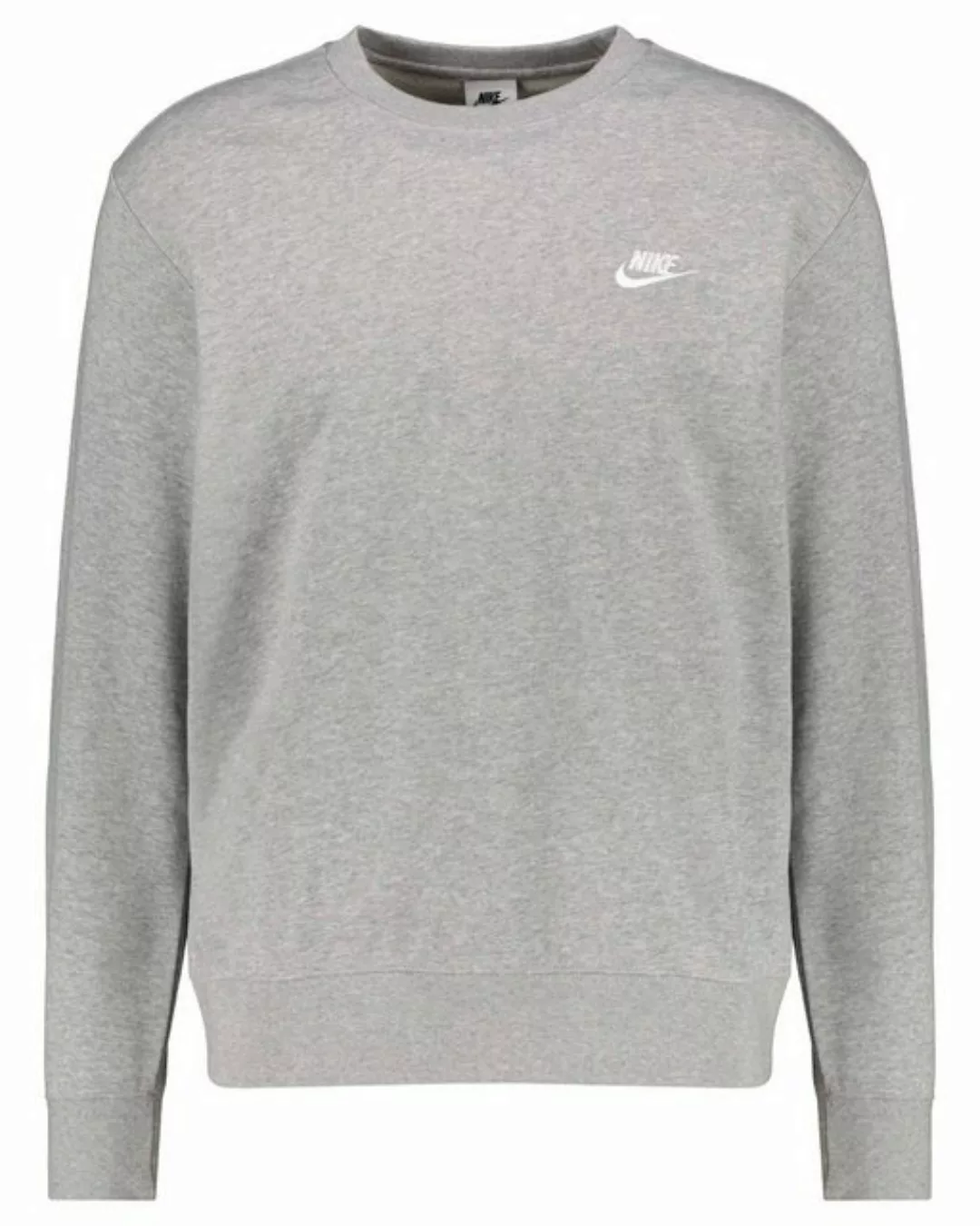 Nike Sportswear Club Crew Sweatshirt 2XL Dark Grey Heather / White günstig online kaufen
