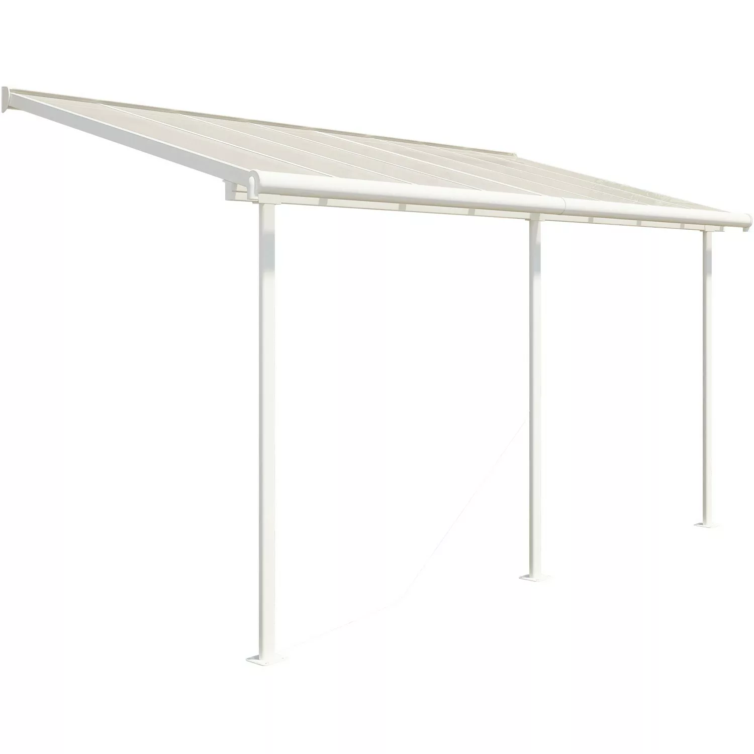 Palram Terrassendach Sierra 230 cm x 447 cm Weiß günstig online kaufen