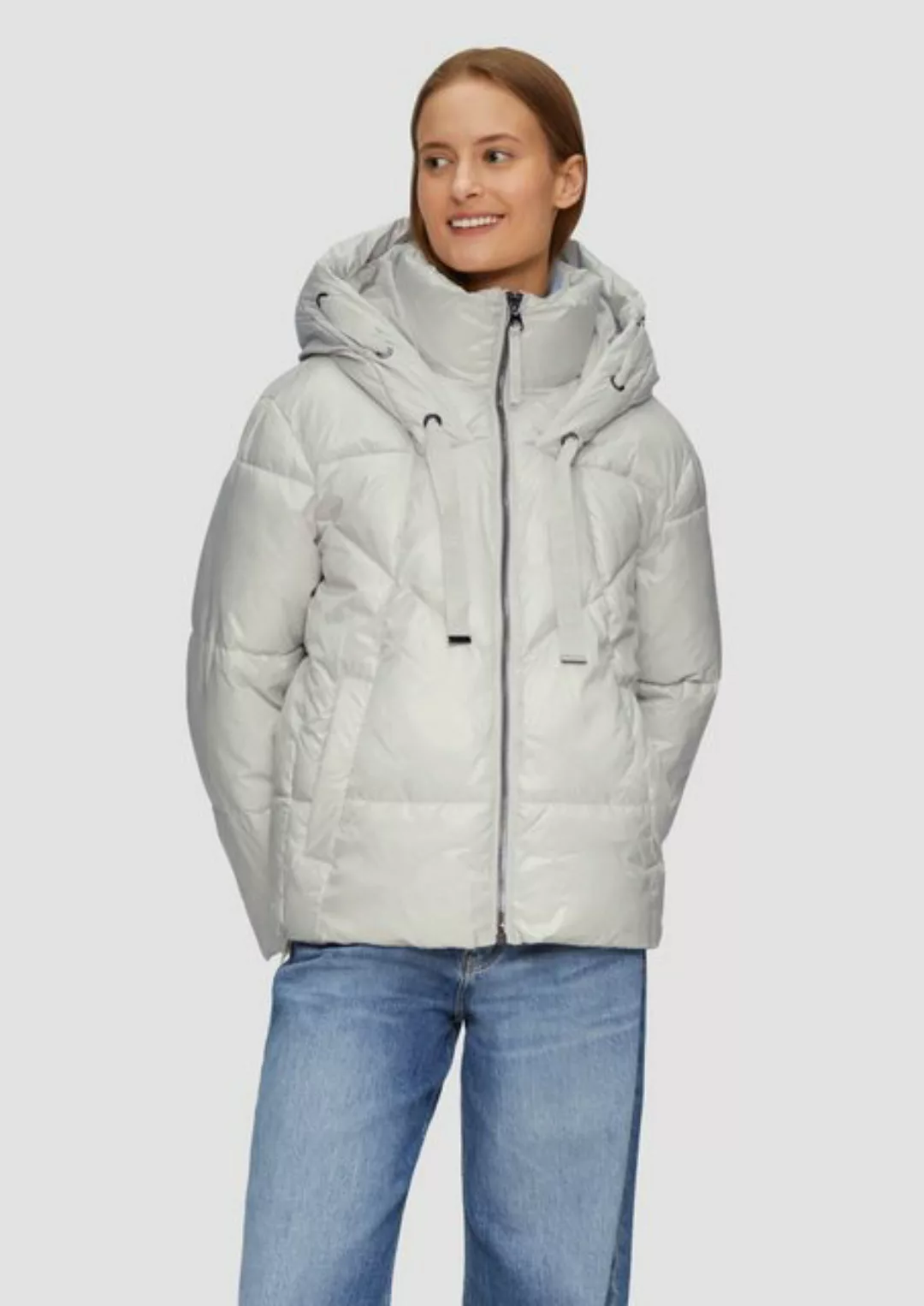 s.Oliver Funktionsjacke Lässige Pufferjacke mit Steppdetails Reißverschluss günstig online kaufen