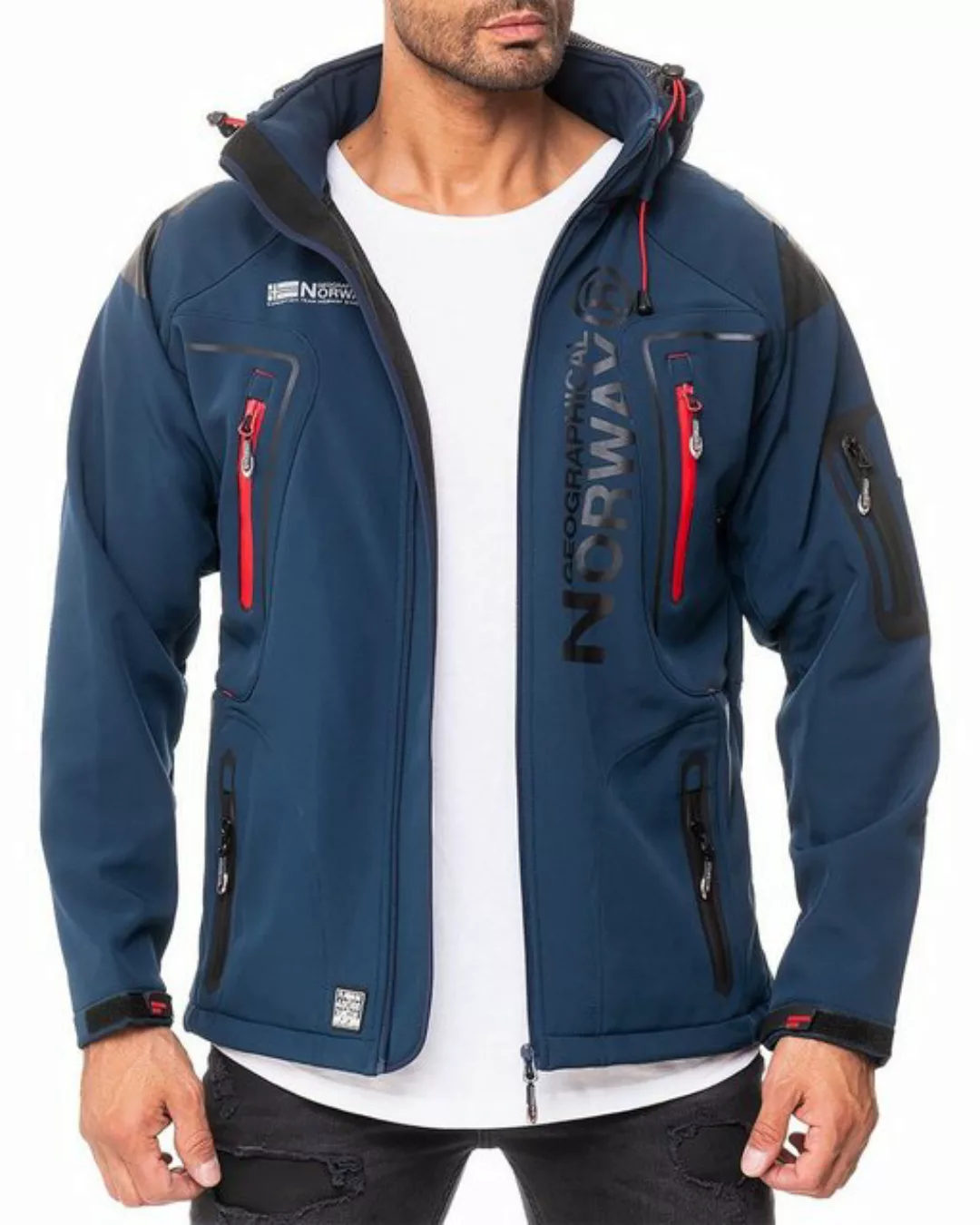 Geographical Norway Softshelljacke Herren Outdoor Jacke batechno navy M (1- günstig online kaufen