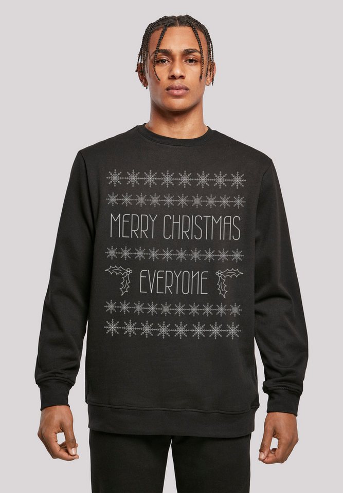 F4NT4STIC Kapuzenpullover Merry Christmas Everyone Weihnachten Print günstig online kaufen