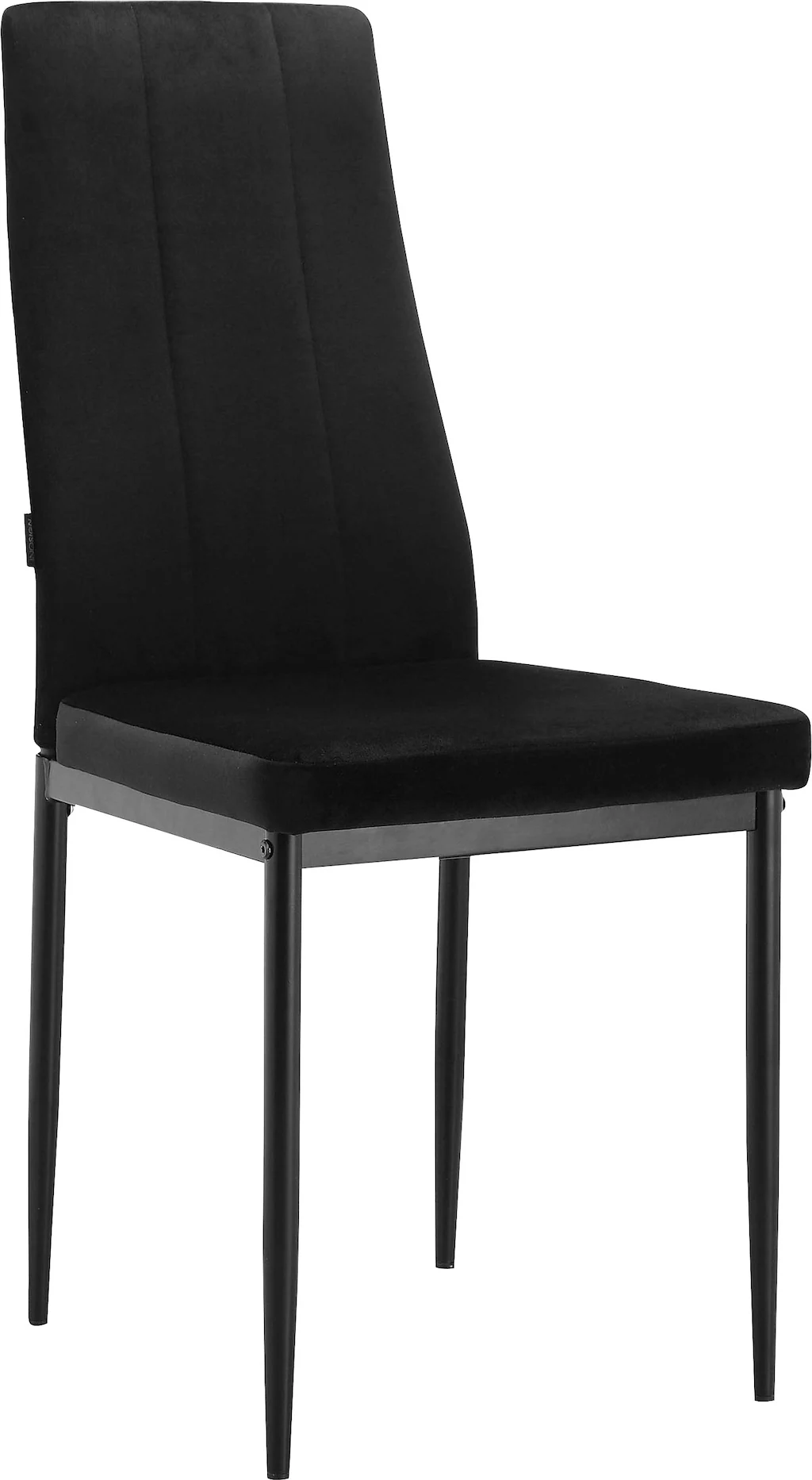 INOSIGN Esszimmerstuhl "Remus", (Set), 1 St., Samtvelours, im 1er,2er und 4 günstig online kaufen