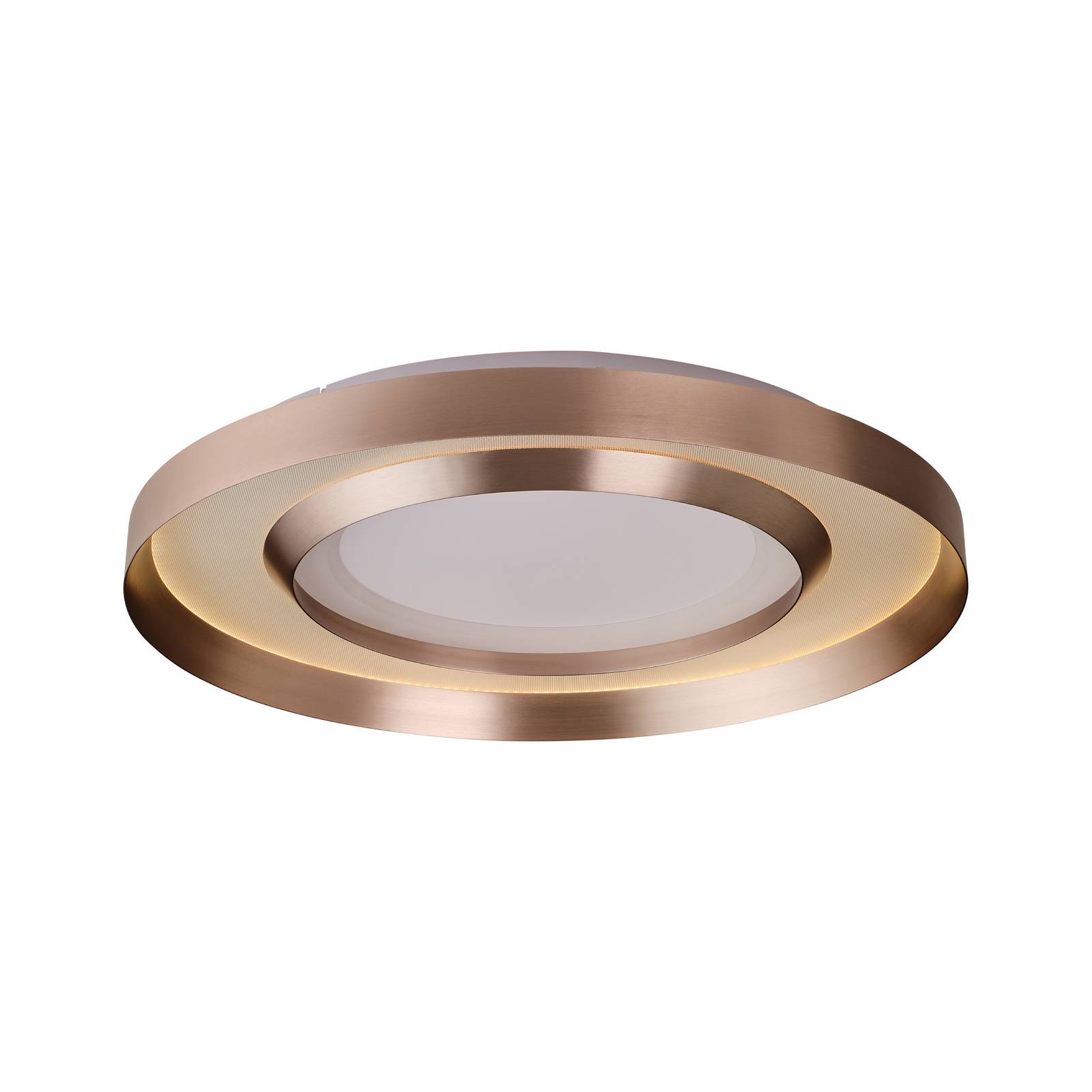LED-Deckenlampe Onix, Ø 60 cm, roségold, Metall günstig online kaufen