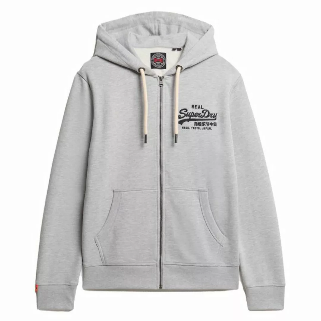 Superdry Sweatshirt Herren Sweatjacke mit Kapuze - Embroidered günstig online kaufen