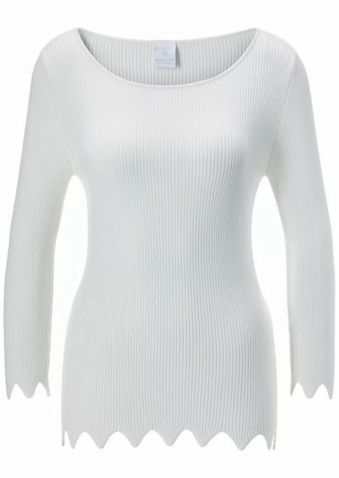 MADELEINE Strickpullover Pullover mit Zacken günstig online kaufen