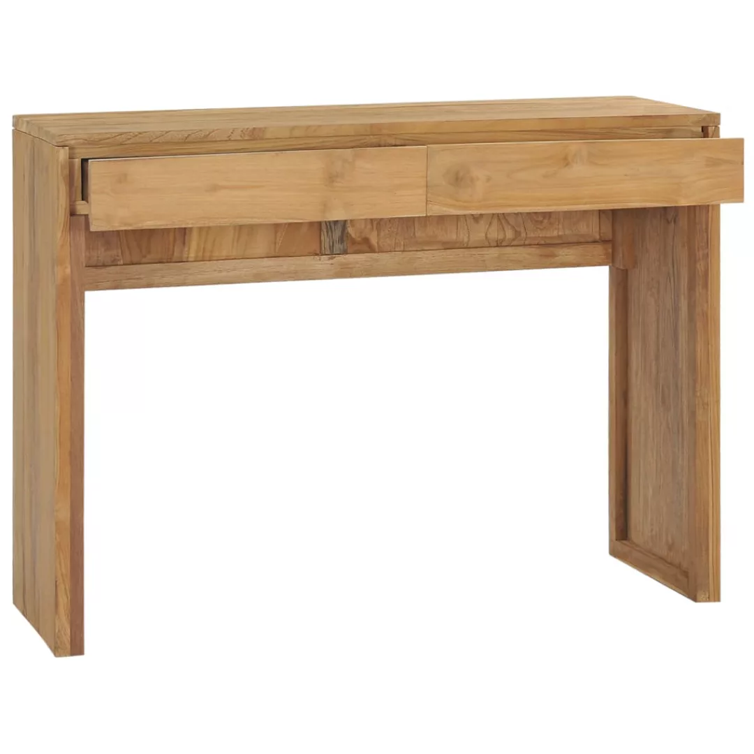 Konsolentisch 100x35x75 Cm Teak Massivholz günstig online kaufen