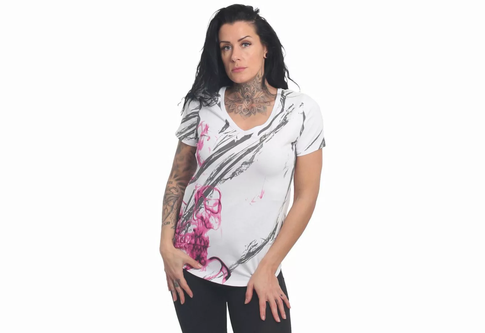 YAKUZA V-Shirt Dark Skull günstig online kaufen