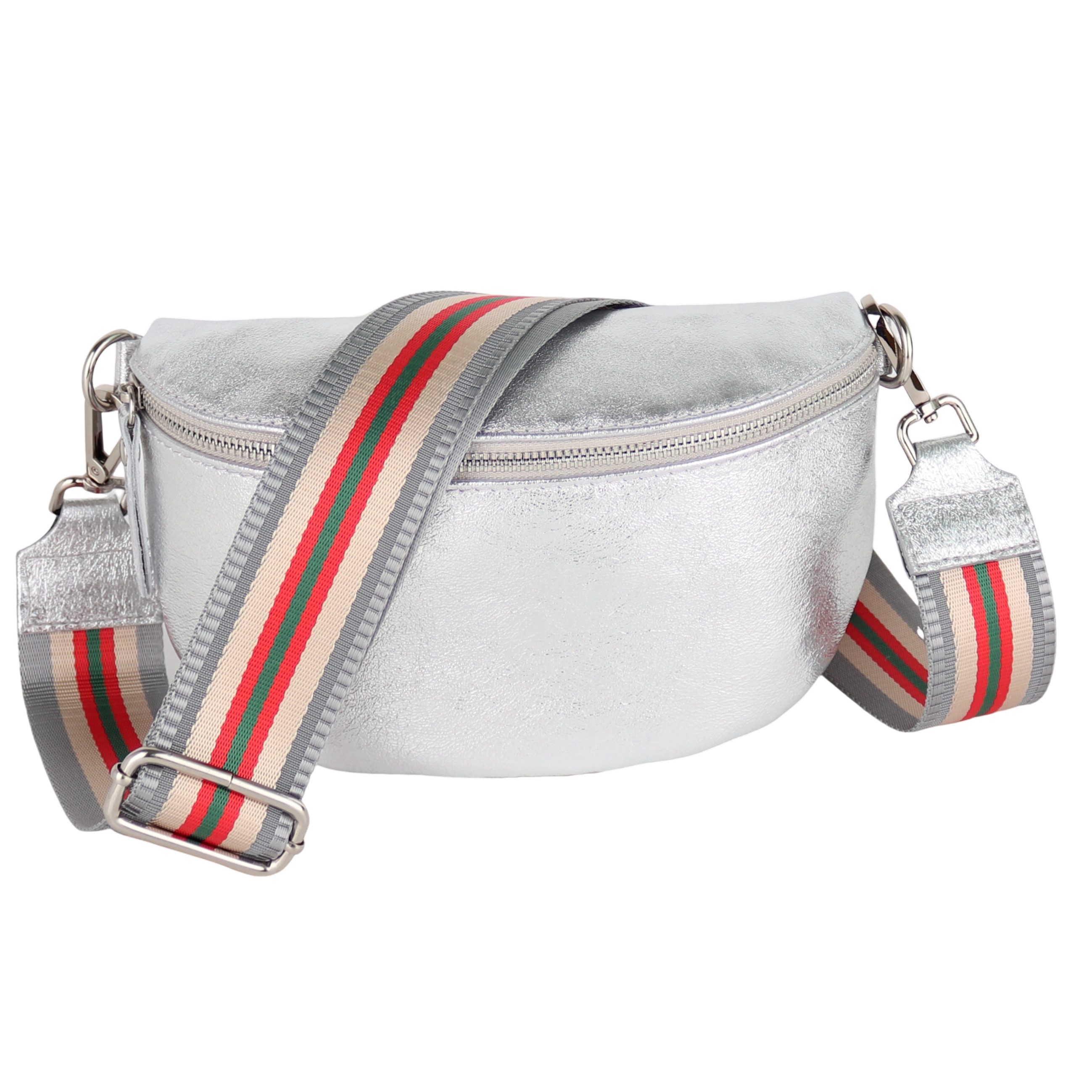 MIRROSI Bauchtasche mit GOLDENER Reißverschluss Damen, günstig online kaufen