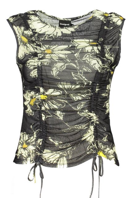 Desigual Blusenshirt Schwarzes Damen-Tanktop mit breiten Trägern & günstig online kaufen